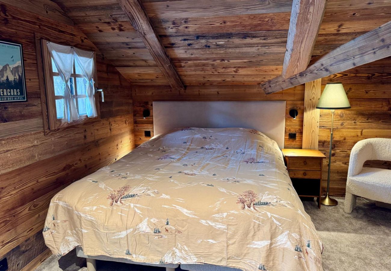 Chalet à Hauteluce - Les Saisies : Luxueux chalet face aux pistes et rdv ESF