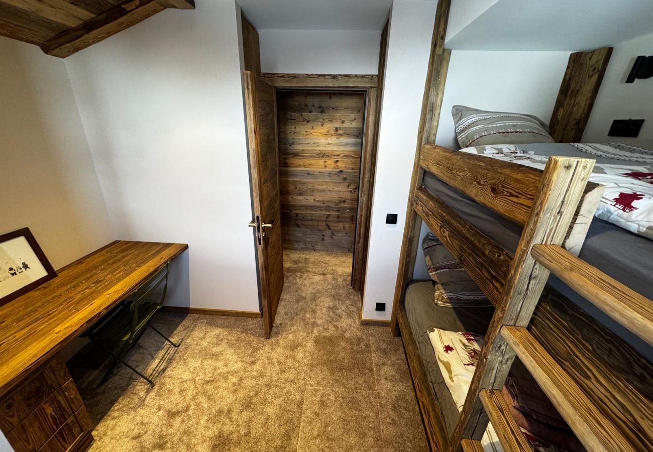 Chalet à Hauteluce - Les Saisies : Luxueux chalet face aux pistes et rdv ESF