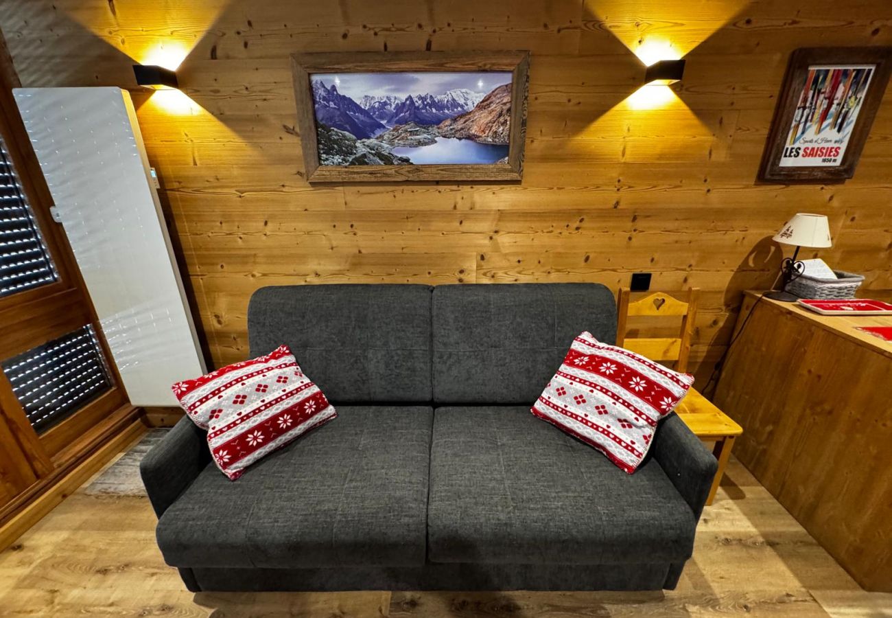 Appartement à Hauteluce - Les Saisies : spacieux appartement rénové centre  station