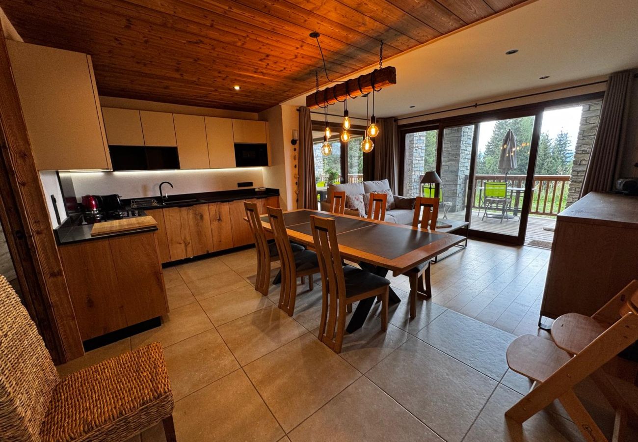 Appartement à Hauteluce - Les Saisies : Superbe appartement skis aux pieds